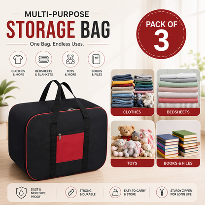 SuperBags™ Premium Nylon Underbed Storage Bags