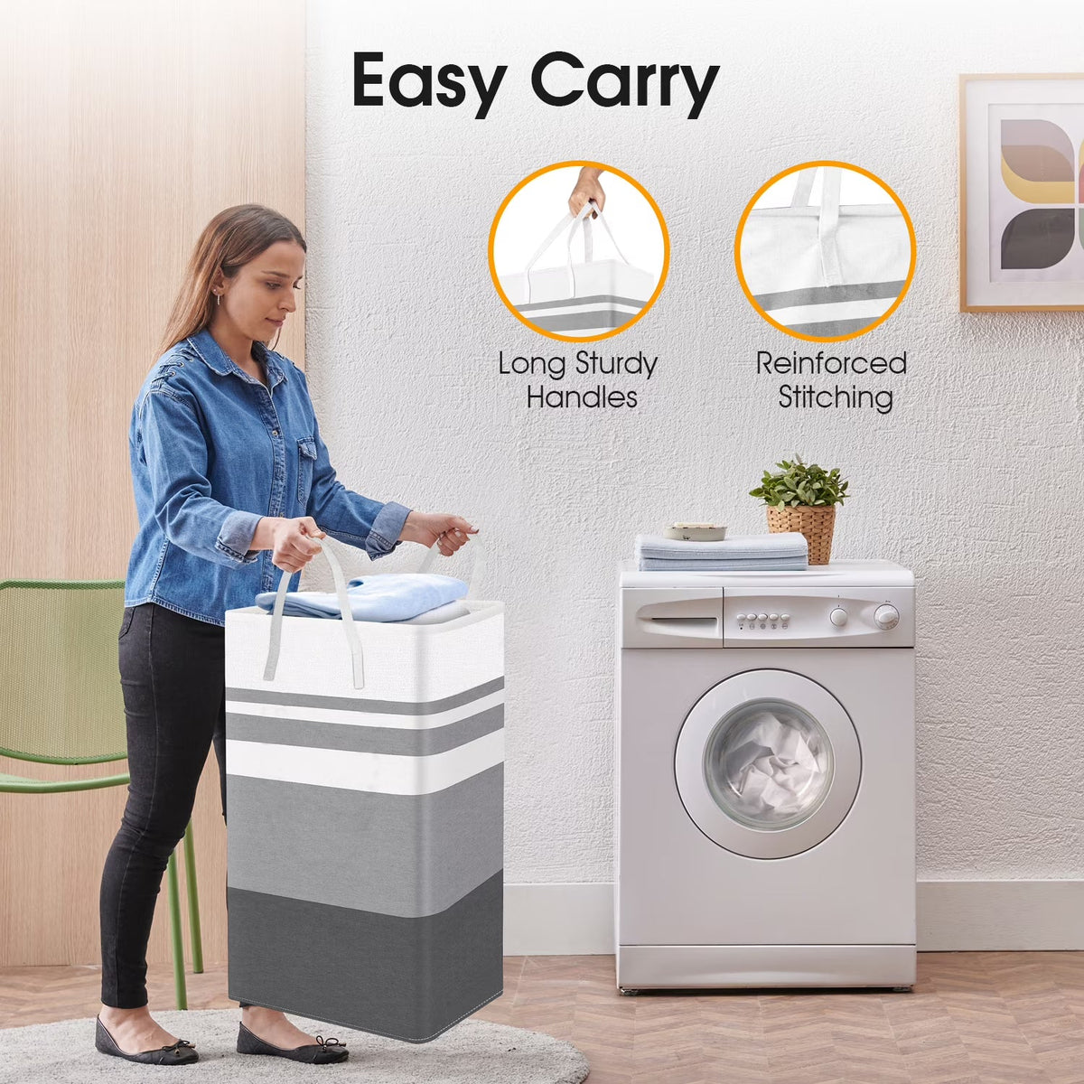 Premium Laundry Baskets | Set Of 3