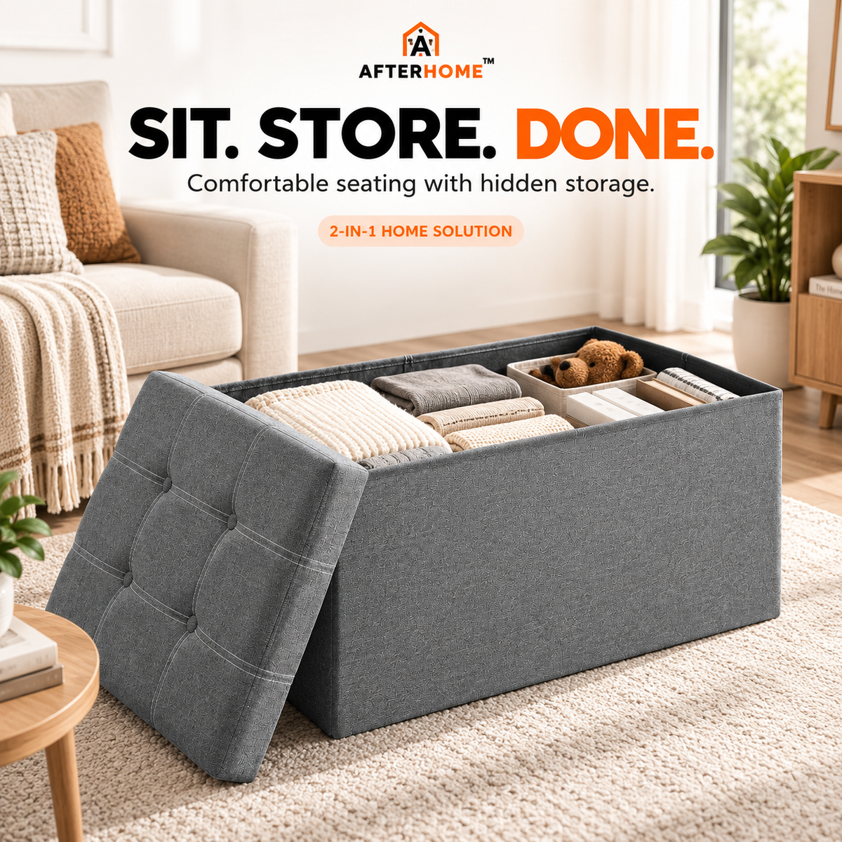 SofaBox™ Sofa With Storage Box