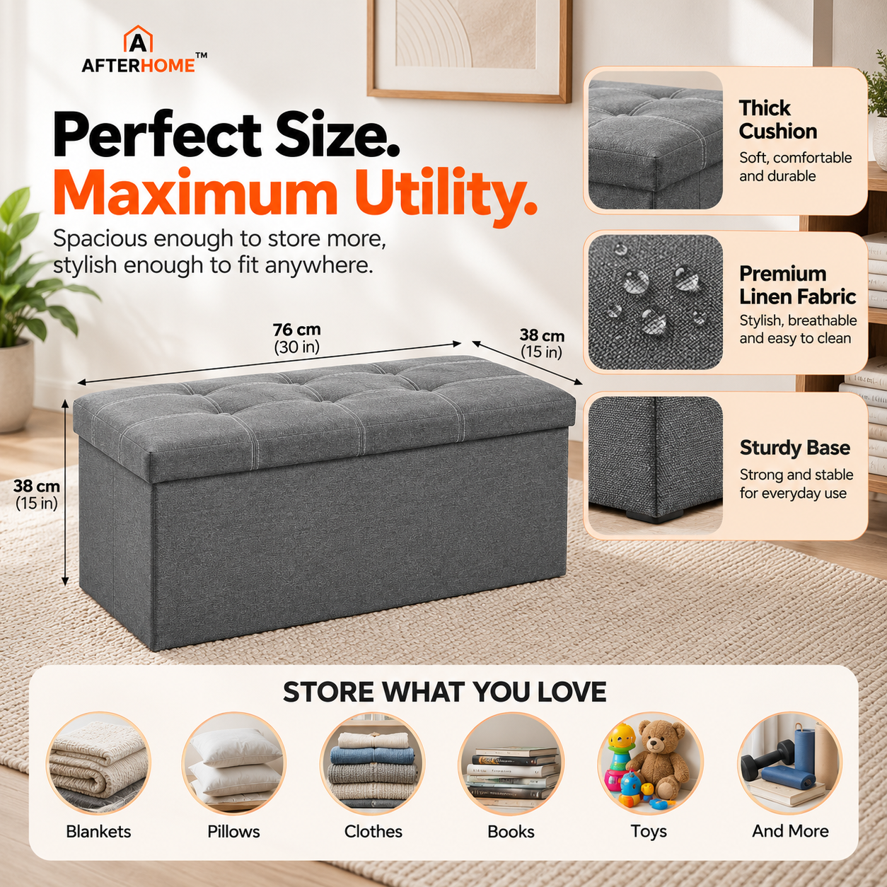 SofaBox™ Sofa With Storage Box