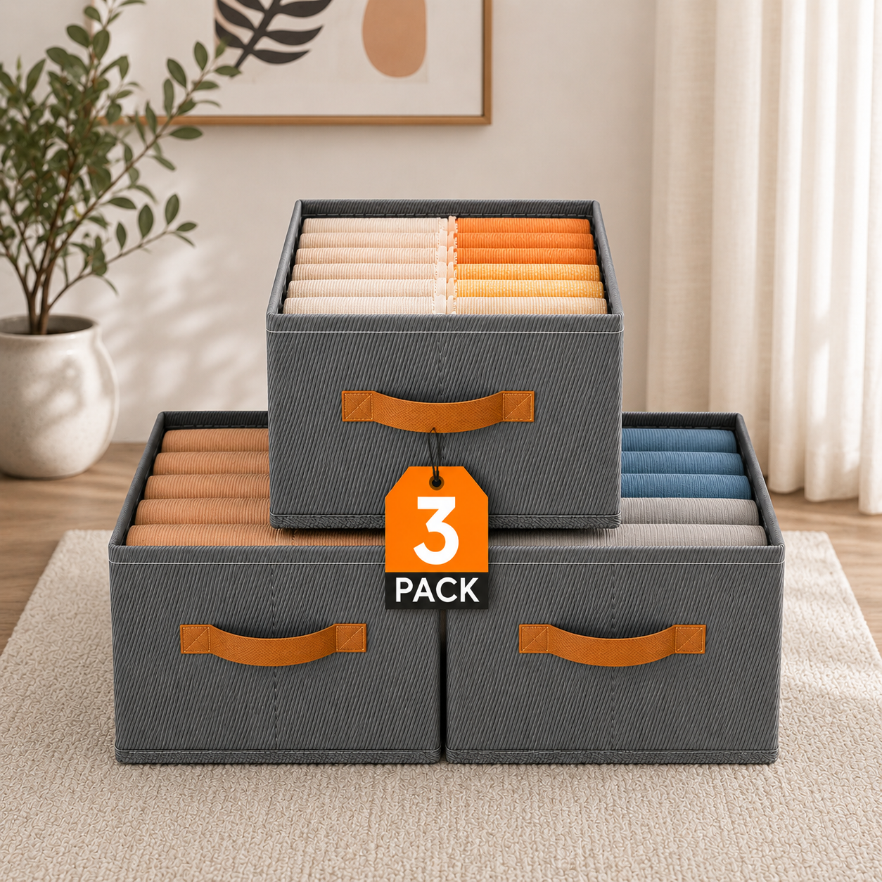 WardrobeBox™ Premium Clothes Storage Organisers