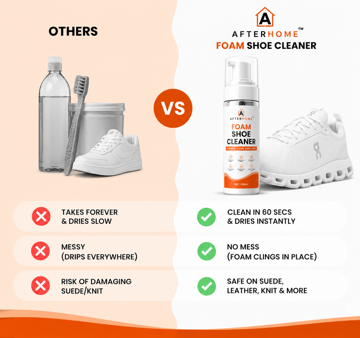 AfterHome™ Shoe Cleaner Spray